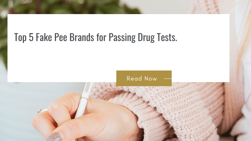 a blog post on best synthetic urine - detailing various fake pee brands such as Incognito belt, Quick Fix