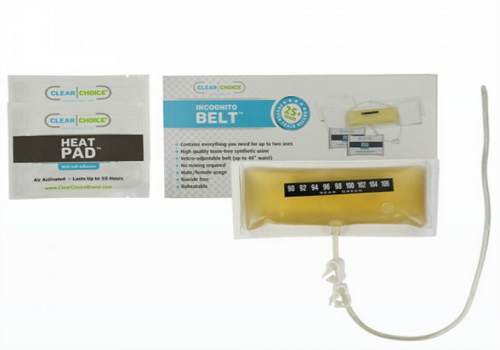 incognito belt - premixed synthetic pee