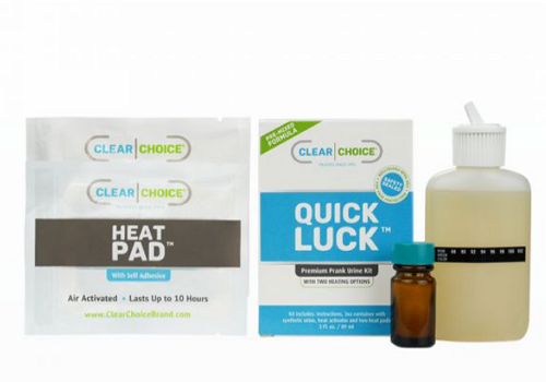 an image of quick luck premixed synthetic pee
